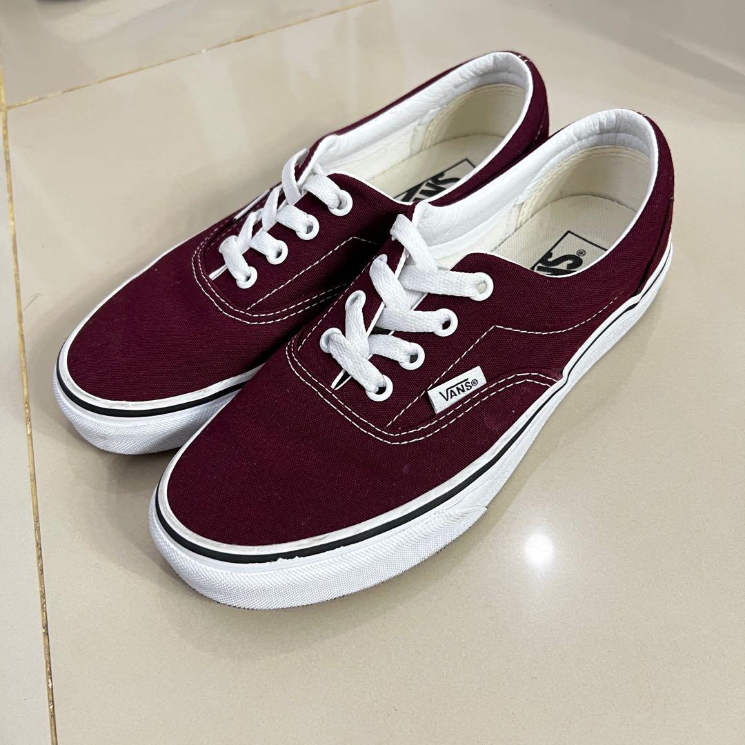 vans maroon sneakers