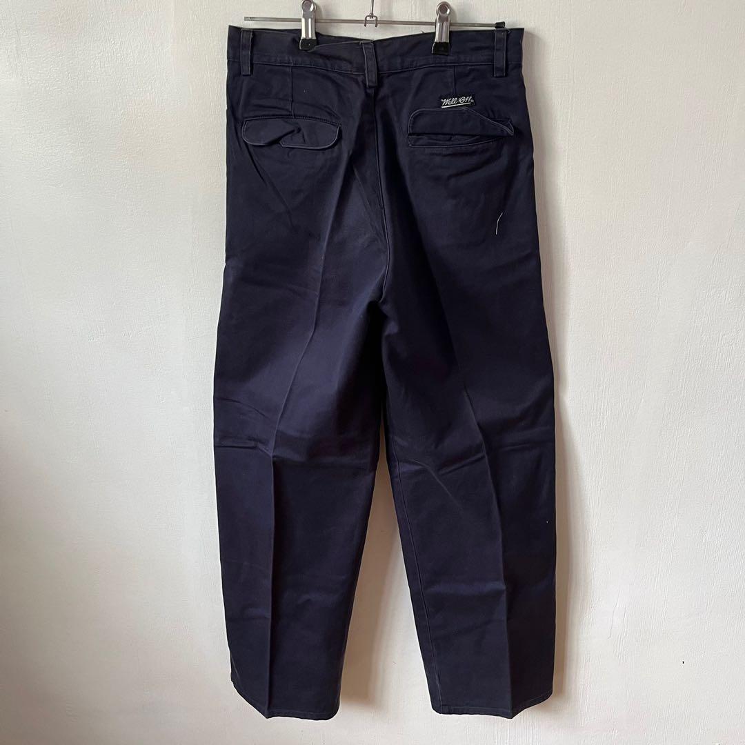 Well Off Dark Blue Pants W 14 L 40 Men S Fashion Bottoms Jeans On Carousell