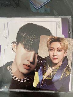 wts stray kids changbin oddinary jewel case set