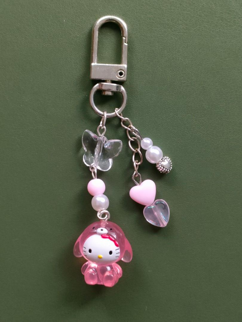 Y2K Aesthetic Keychain Pink 1.0