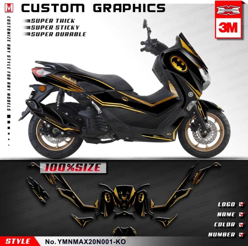 YAMAHA NMAX V2 DECAL FULL KIT, Motorcycles, Motorcycle Accessories on