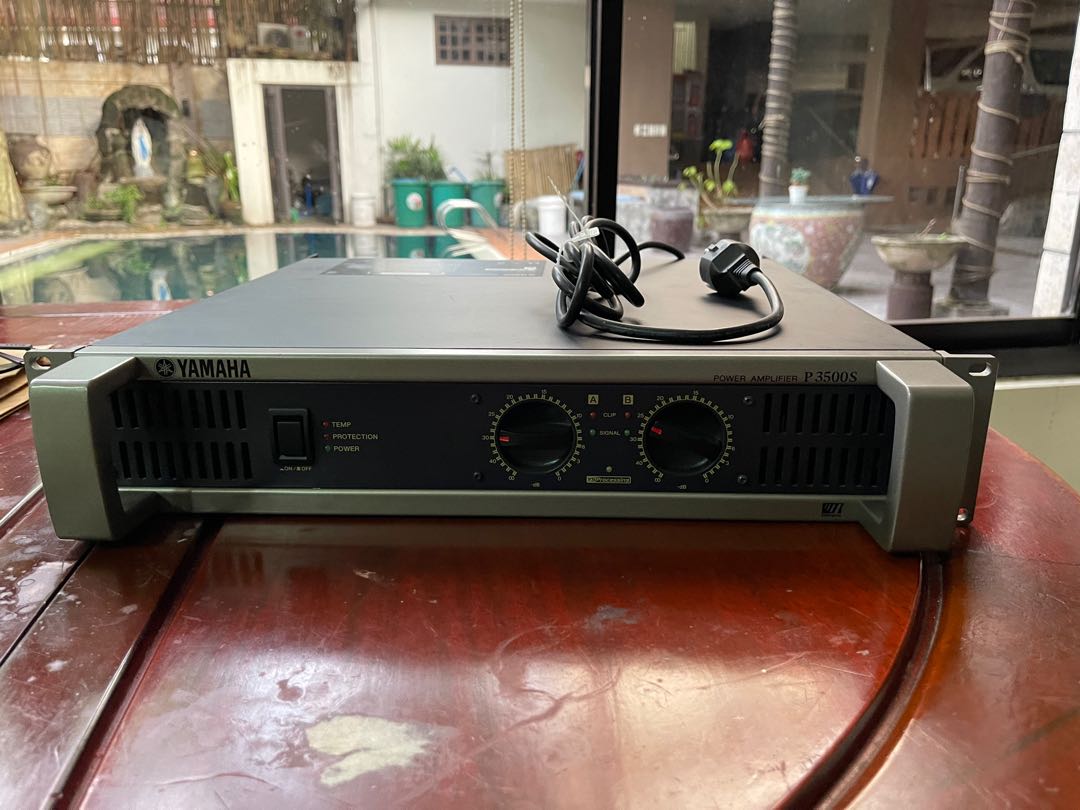 YAMAHA P3500S POWER AMPLIFIER, Audio, Other Audio Equipment on Carousell
