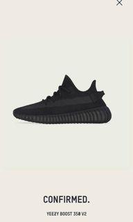 Yeezy 350 onyx size M6.5