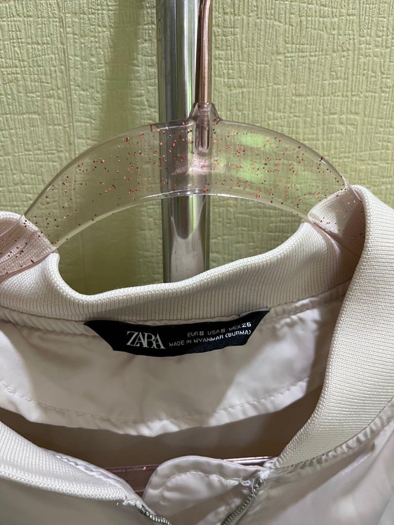 Zara Bomber Jacket (Category: Coats, Jackets and Outerwear) located in Manila. Submitted by serahphime (Listing ID 1168326874, Image 3). Description: Zara Worn Once Small Delivery any mode Payment Gcash or Metrobank.