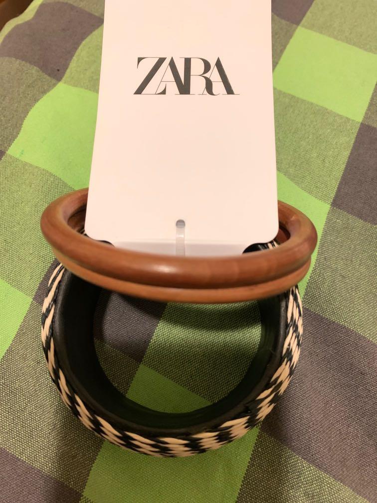 Zara wooden bangles, Women's Fashion, Watches & Accessories, Other