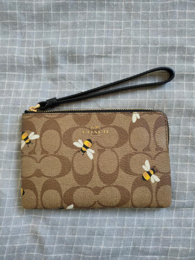 Bee cheap coach wallet