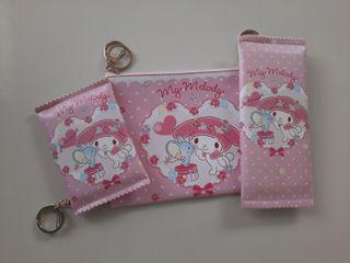 3-in-1  My Melody Pouches