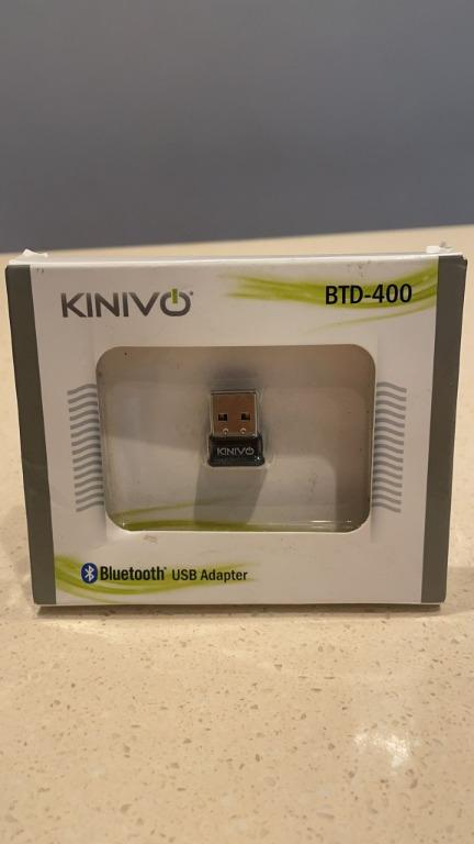  Kinivo USB Bluetooth Adapter for PC BTD400 (Bluetooth 4.0 Dongle  Receiver, Low Energy) - Compatible with Windows 11/10/8.1/8, Raspberry Pi,  Linux, MacOS, Laptop & Headphones : Electronics