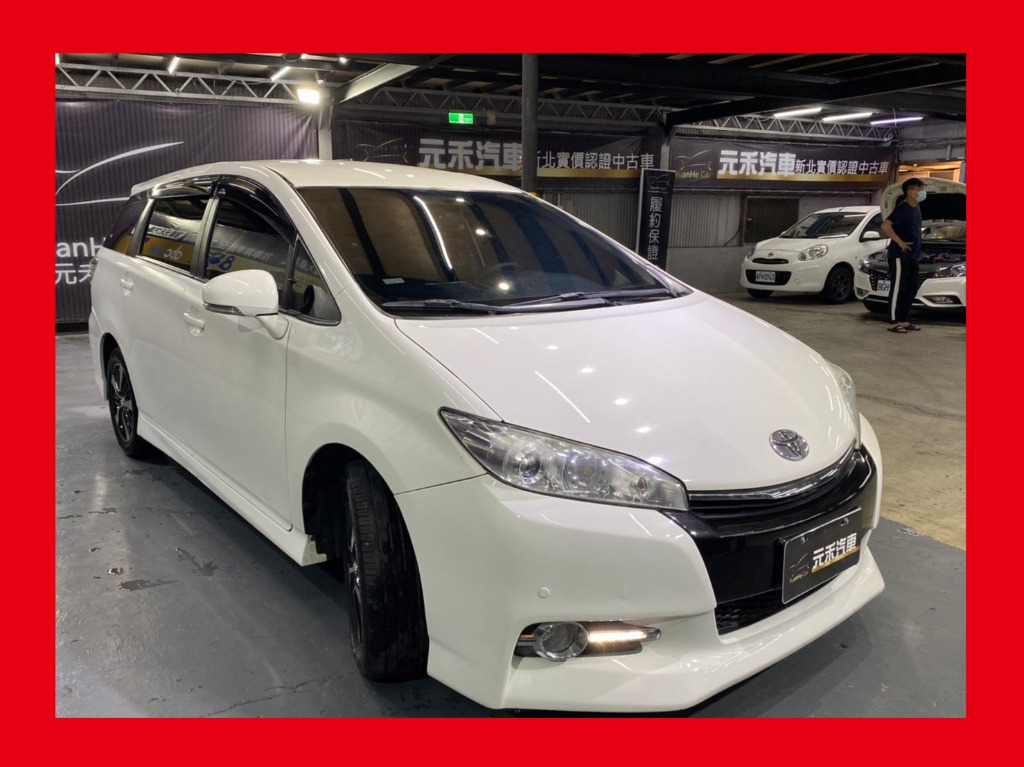 91 正16年出廠toyota Wish 2 0尊爵版汽油耀眼白 汽車 汽車出售在旋轉拍賣