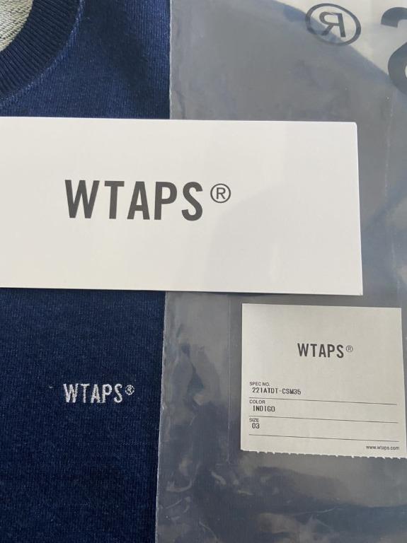 モール WTAPS AII 06 SS COTTON 22ss indigo - メンズ