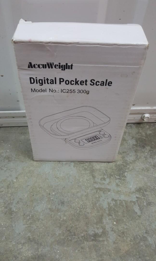  AccuWeight Digital Gram Scale for Weed with 300g/0.01g