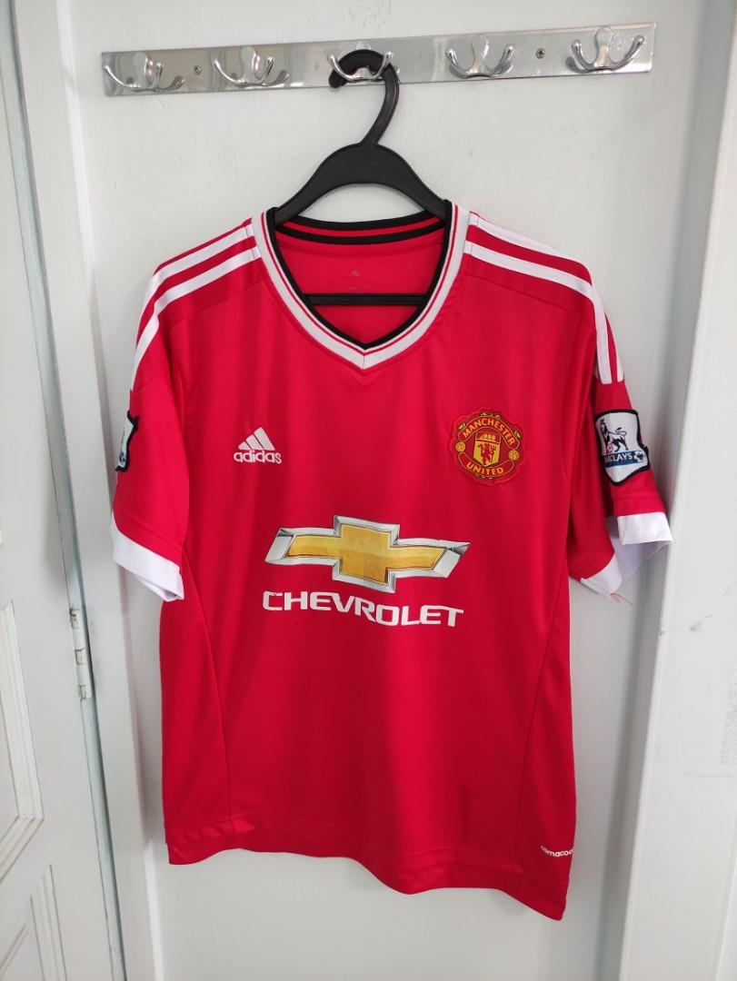 Adidas Man Utd Chevrolet Jersey Size L