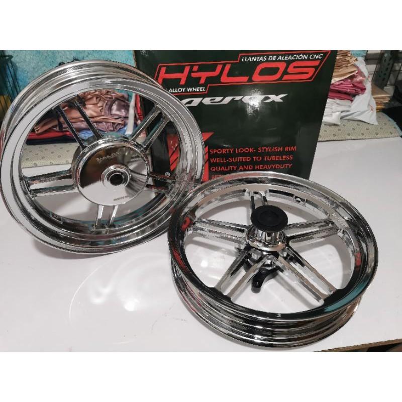Aerox Hylos Rims, Motorcycles, Motorcycle Accessories on Carousell