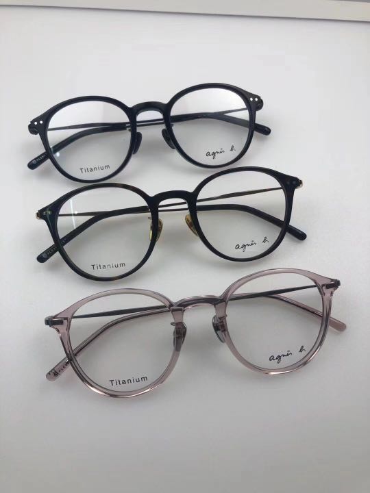 Agnes b 2025 titanium glasses