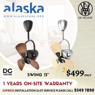 Alaska Corner Fan Swing 13" DC Motor