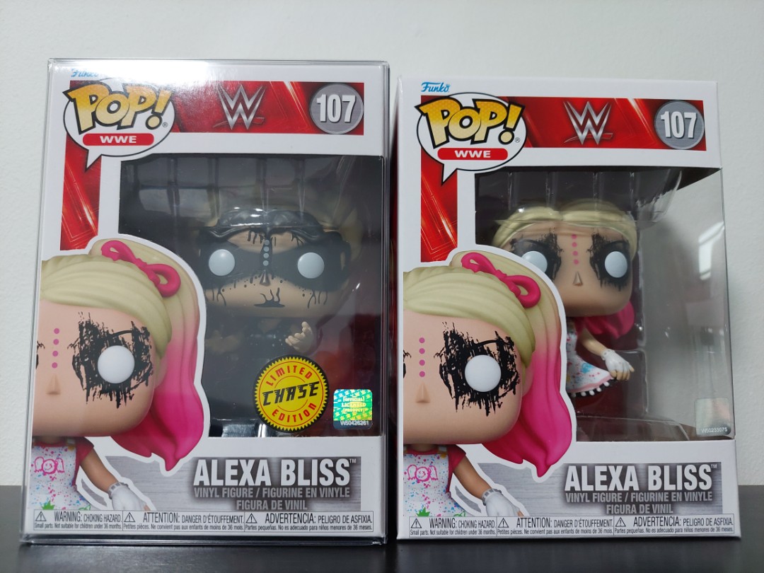 Alexa Bliss Chase set Funko pop, Hobbies & Toys, Toys & Games on Carousell