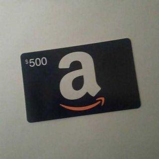 Amazon Gift Card $500 ( Usa - Canada )