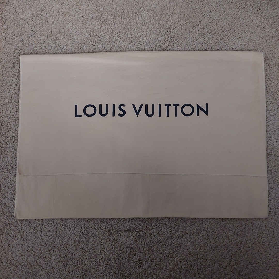 Authentic Louis Vuitton dust bag 15x22 inches, Luxury, Bags & Wallets ...