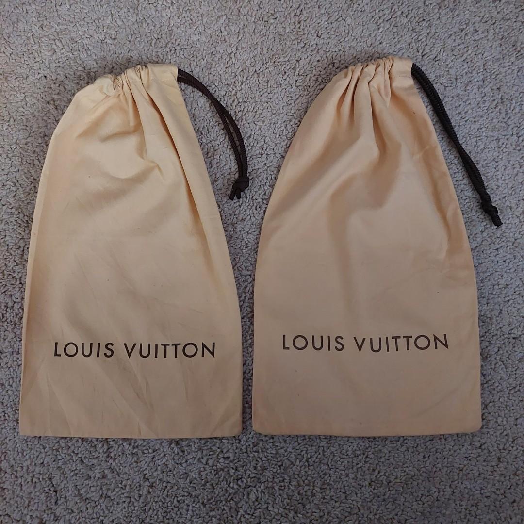 AUTHENTIC LOUIS VUITTON SHOE BOX AND SHOE DUST BAG, Luxury, Sneakers &  Footwear on Carousell