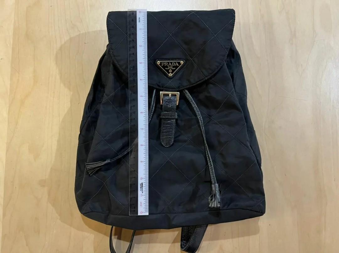 Authentic prada backpack hot sale