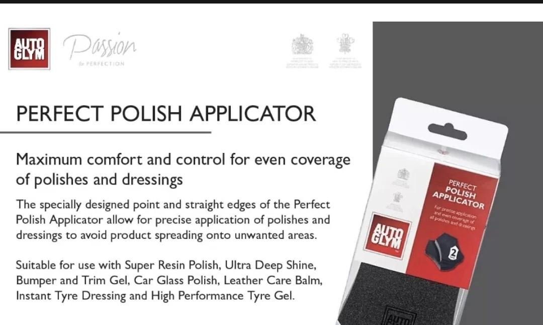 Autoglym Perfect Polish Applicator, Car Accessories, Accessories on