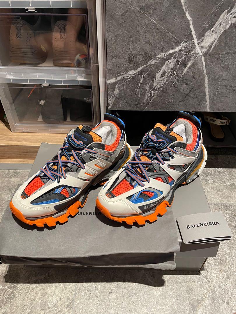 Balenciaga Track Orange Blue 42, Men's 