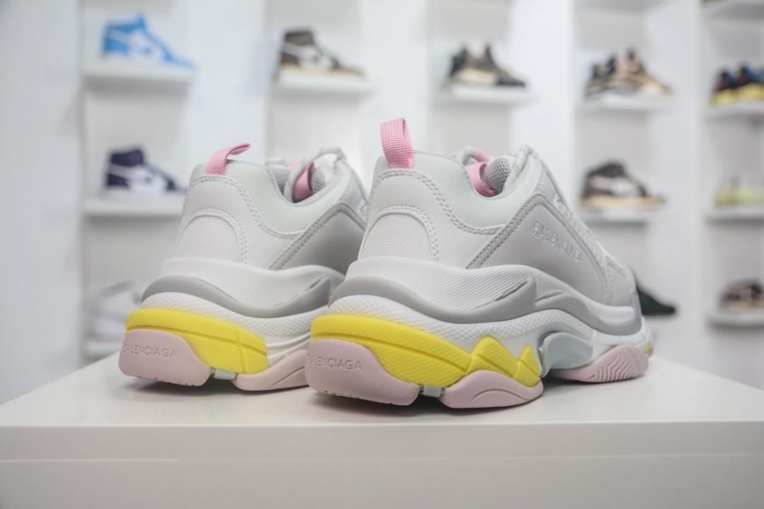 Triple s shop pink yellow