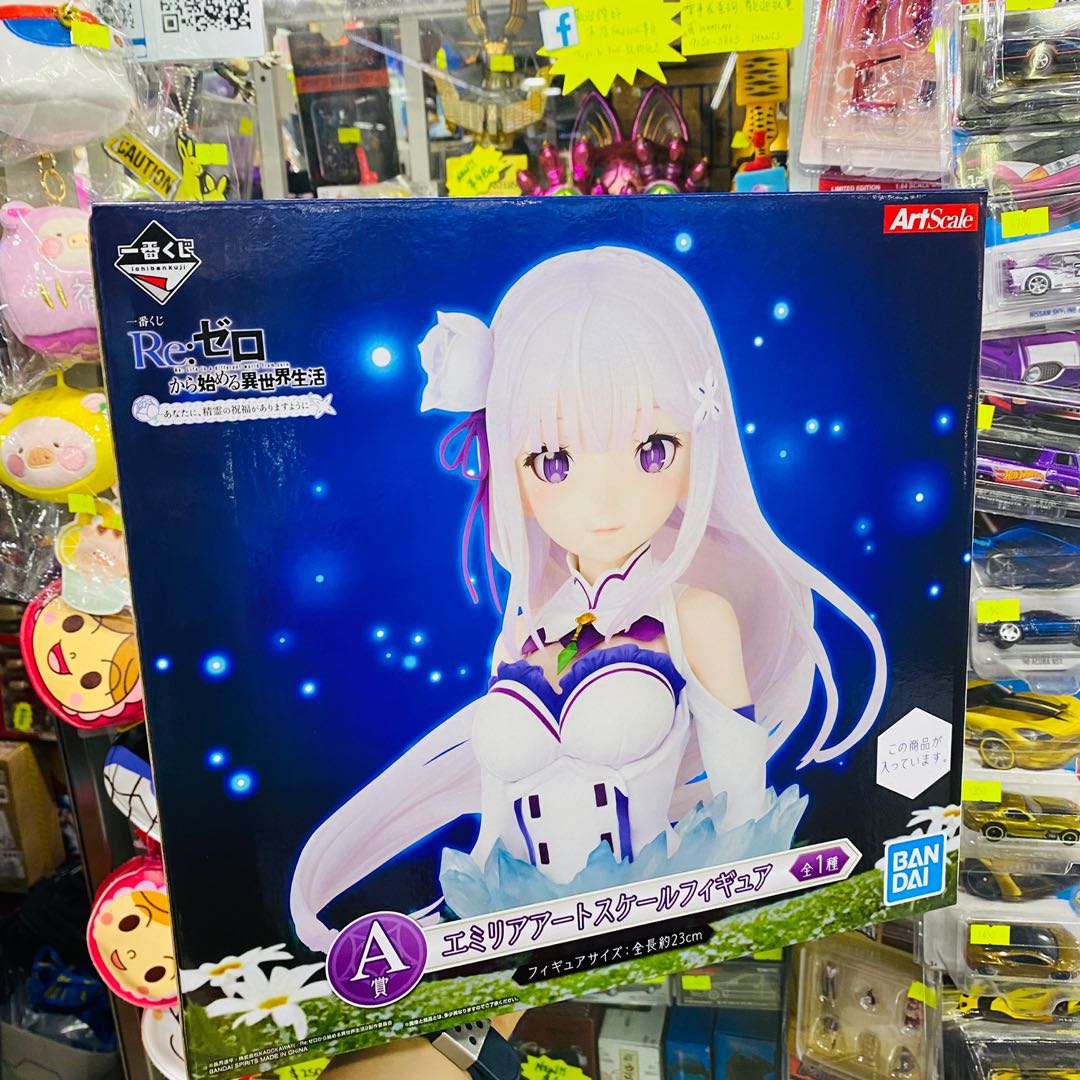 Bandai Art Scale Re Zero Life in a Different World From Zero 從零開始的異世界生活
