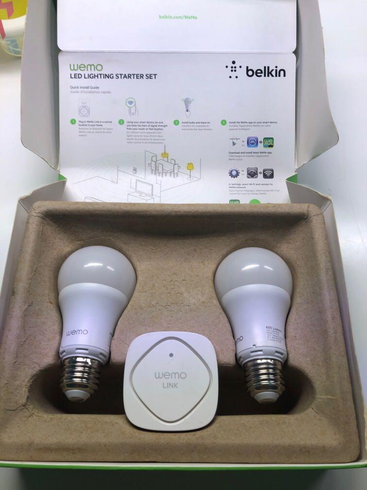 Wemo light clearance bulb google home