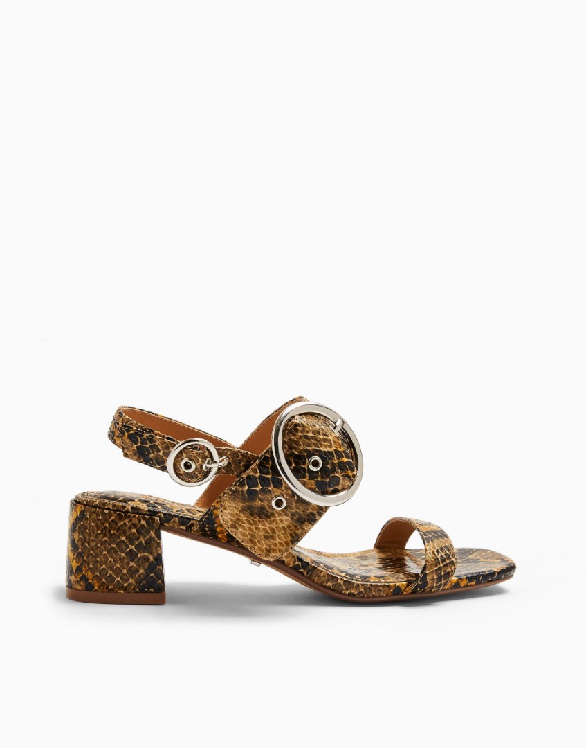 Topshop snake sandals sale