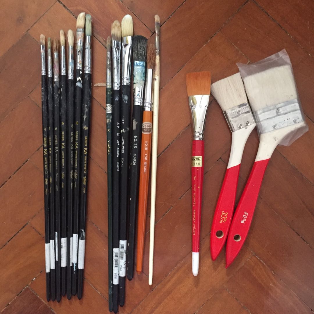 Branded Paint Brush Holbein Namura Takaki Nouvel As Is, Hobbies & Toys