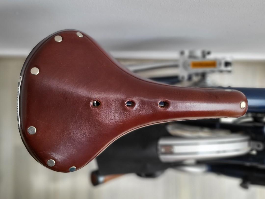 Brooks b17 leather saddle discount