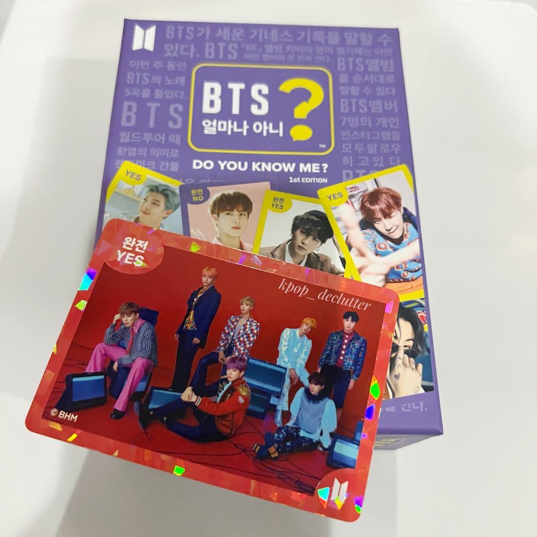 BTS Do You Know Me? 1st Edition Card set, Hobbies & Toys 