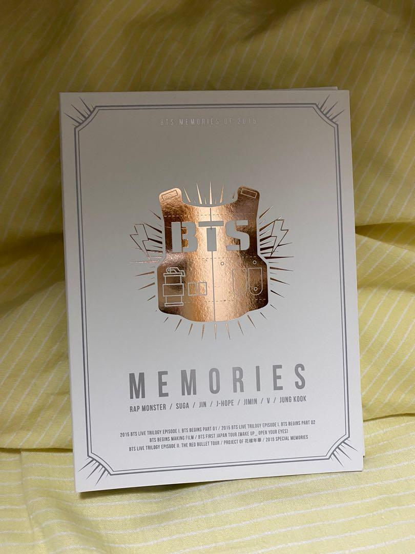 BTS memories 2015, 興趣及遊戲, 收藏品及紀念品, 韓流- Carousell