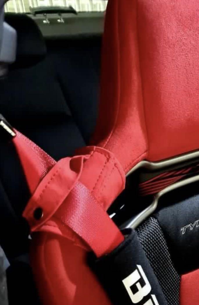Bucket seat seatbelt guide, Car Accessories, Accessories on Carousell