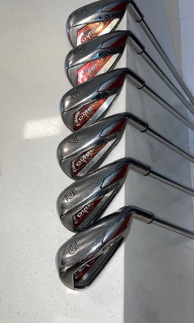 Callaway Diablo Edge Irons, Sports Equipment, Sports & Games, Golf on