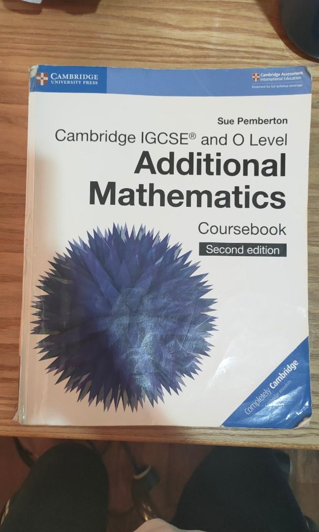 Cambridge igcse add maths textbook hobbies toys books magazines