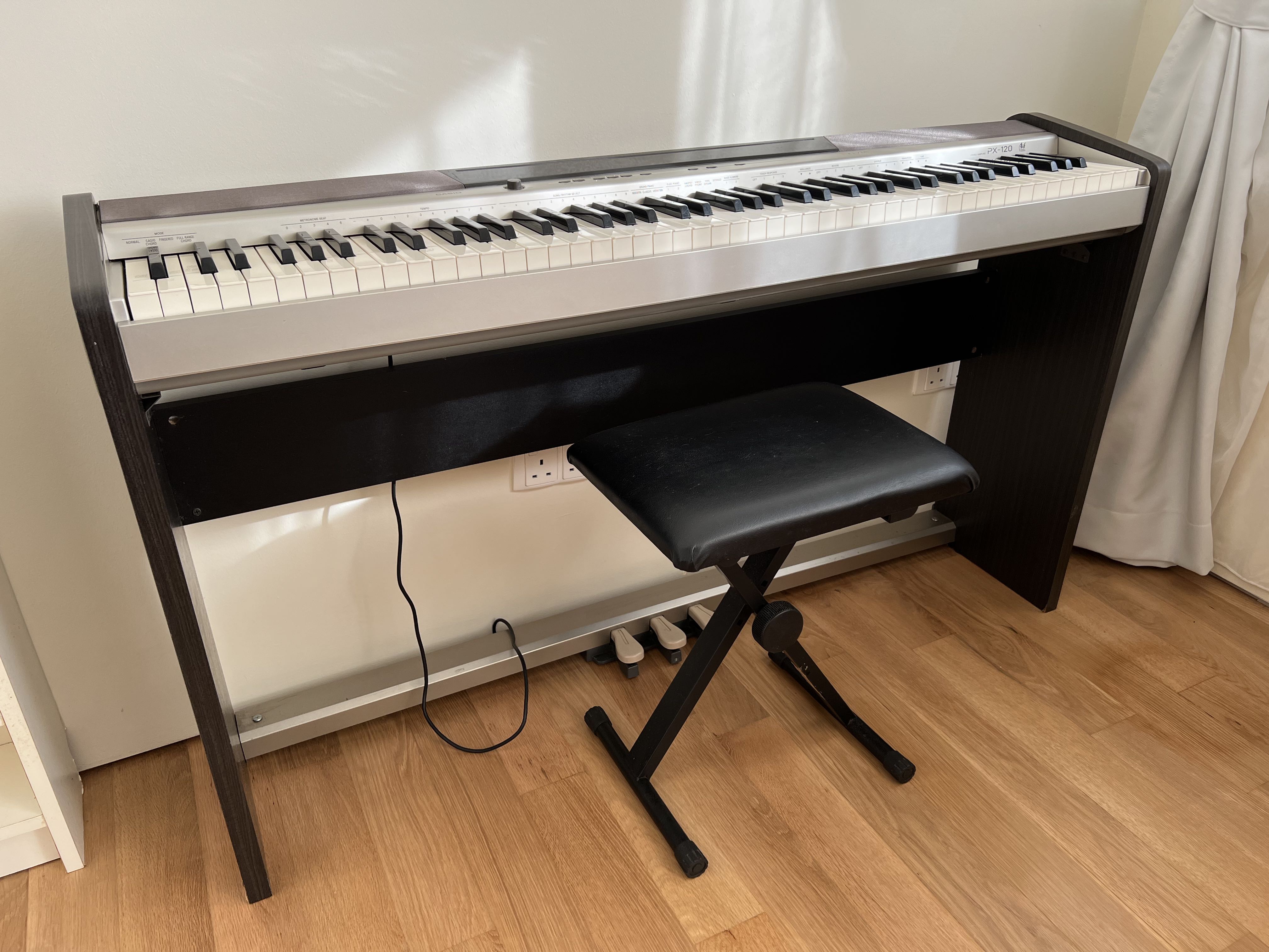 Casio Privia PX-120 Digital Piano Keyboard, Hobbies & Toys, Music