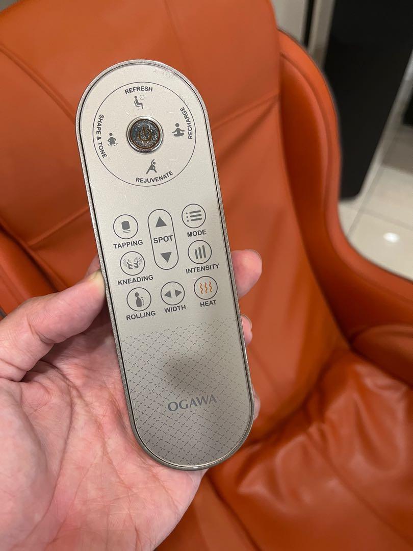 Ogawa massage chair remote control discount