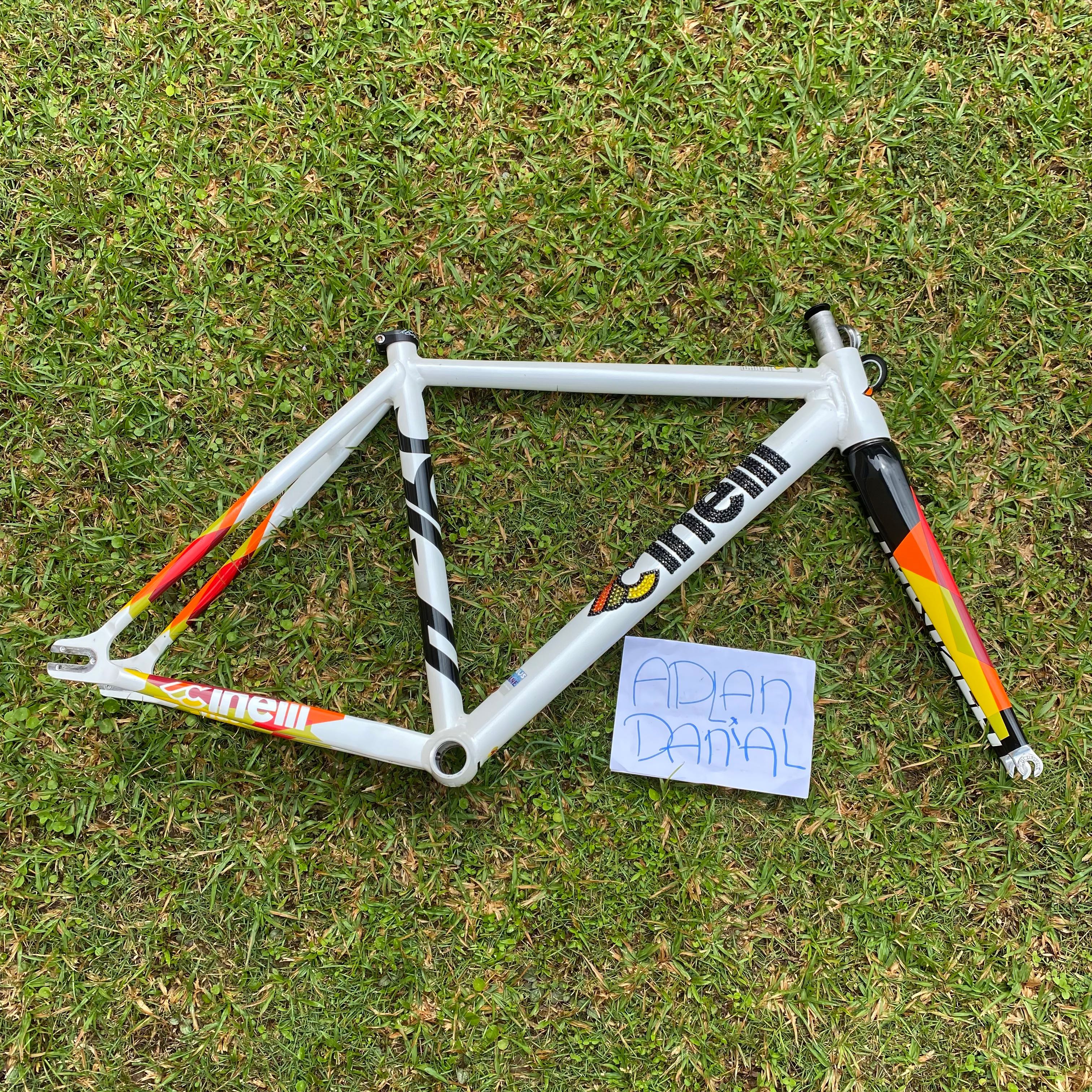 Cinelli vigorelli aluminium frameset deals