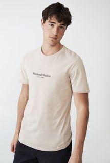Cotton On Tbar Text T-shirt
