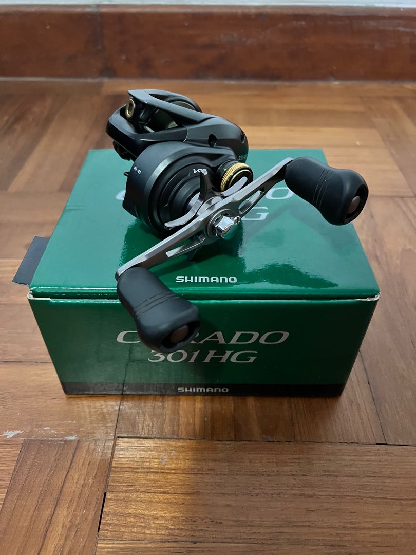 Curado クラド　301H TYPEJ SHIMANO Shimano Dc Shimano Curado 301HG K Baitcasting Reel - High Gear