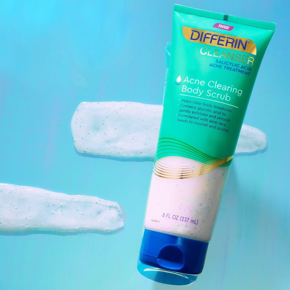 Differin Acne Clearing Body Scrub, Beauty & Personal Care, Bath & Body