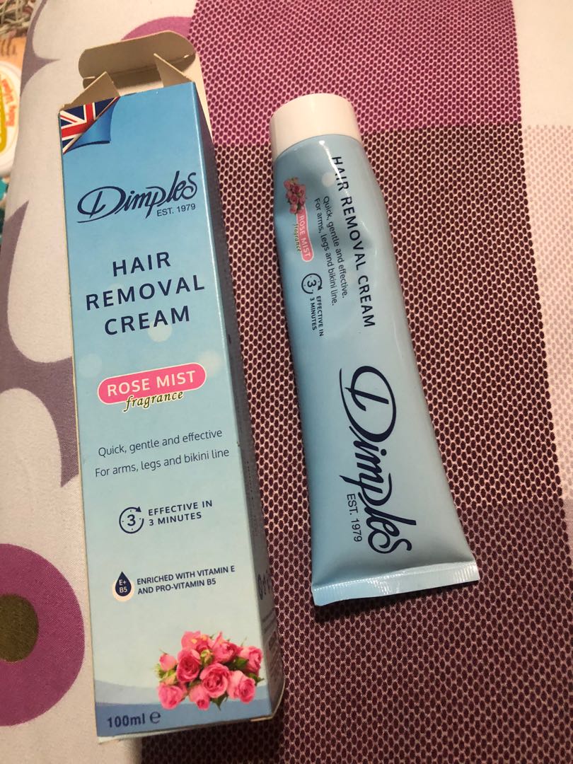 Dimples hair removal cream, Beauty & Personal Care, Hair on Carousell