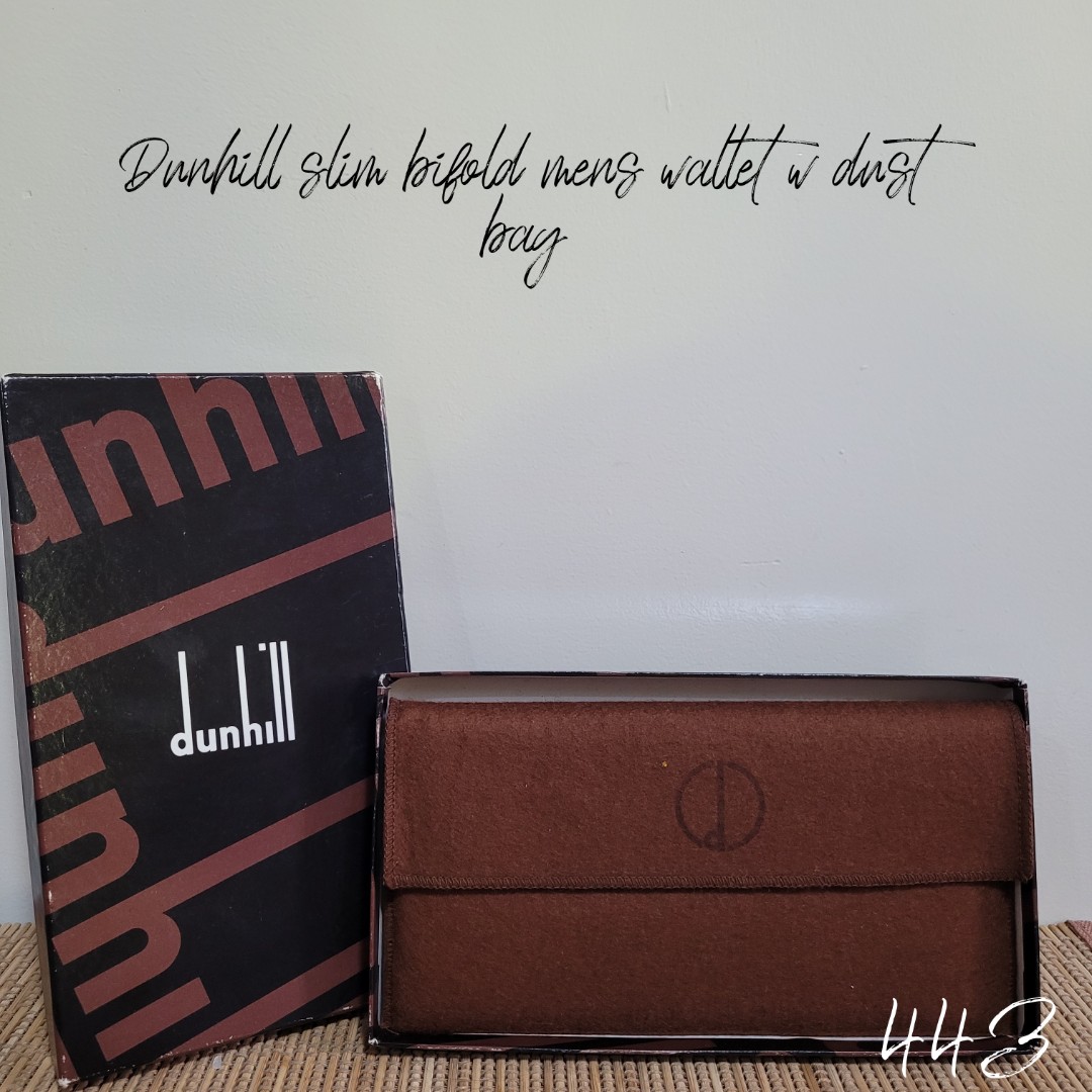 Dunhill slim wallet, Men's Fashion, Watches & Accessories, Wallets
