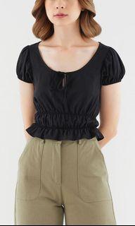 Editor’s Market Tie-Front Blouse