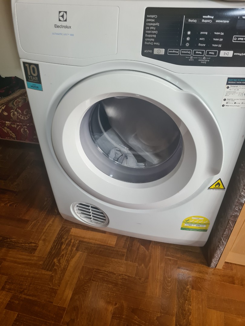 electrolux front load dryer diagnostic mode