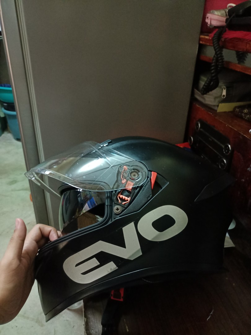 Evo Helmet, Motorbikes, Motorbike Parts 