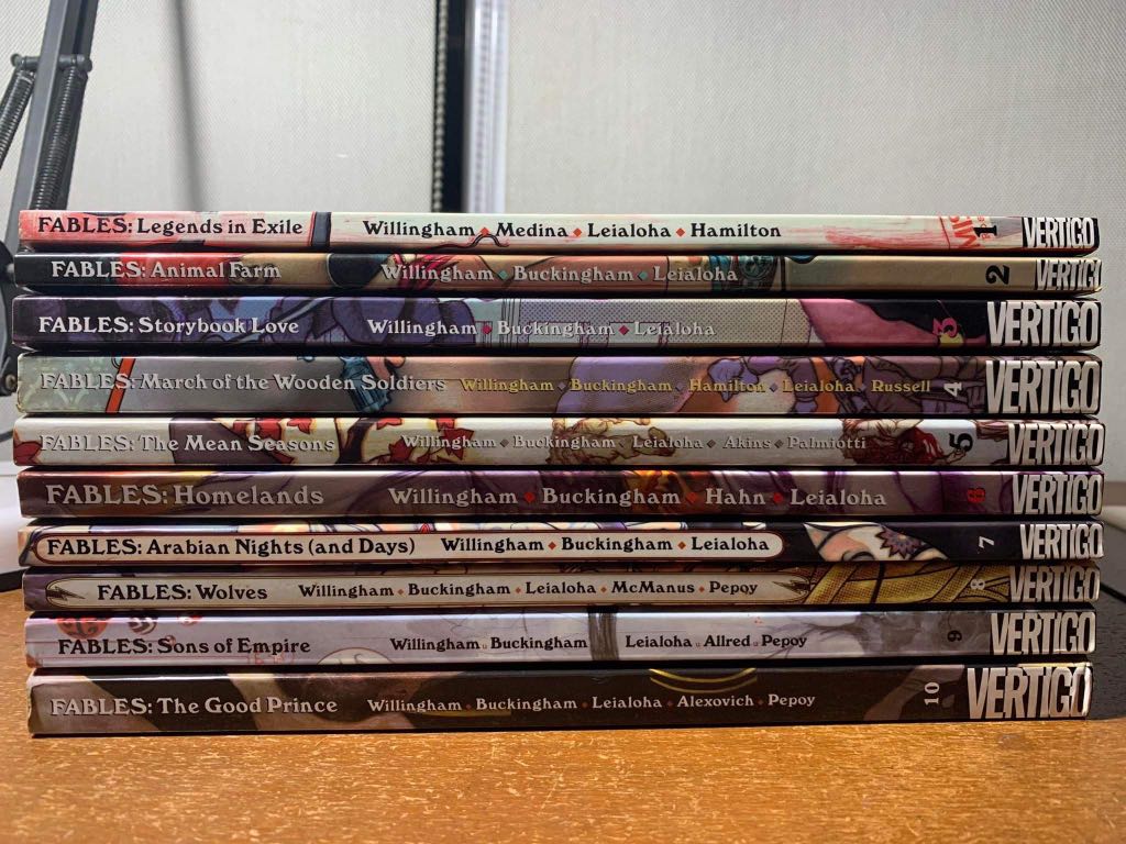 Fables Graphic Novels, Hobbies & Toys, Books & Magazines, Comics ...