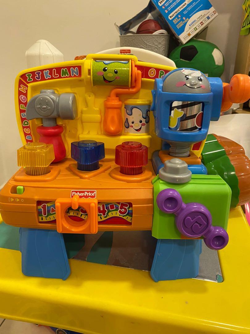 Fisher price shop learning workbench